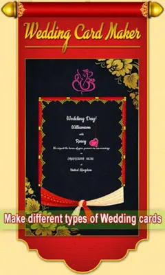 Wedding Invitation Card Maker android App screenshot 3